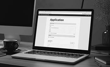 応募フォームから応募